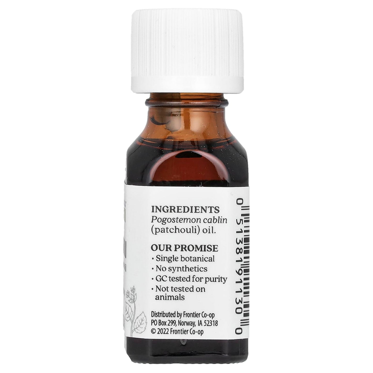 Patchouli Essential Oil by Aura Cacia, 100% Pure, 0.5 fl oz (15 ml) - Image 2
