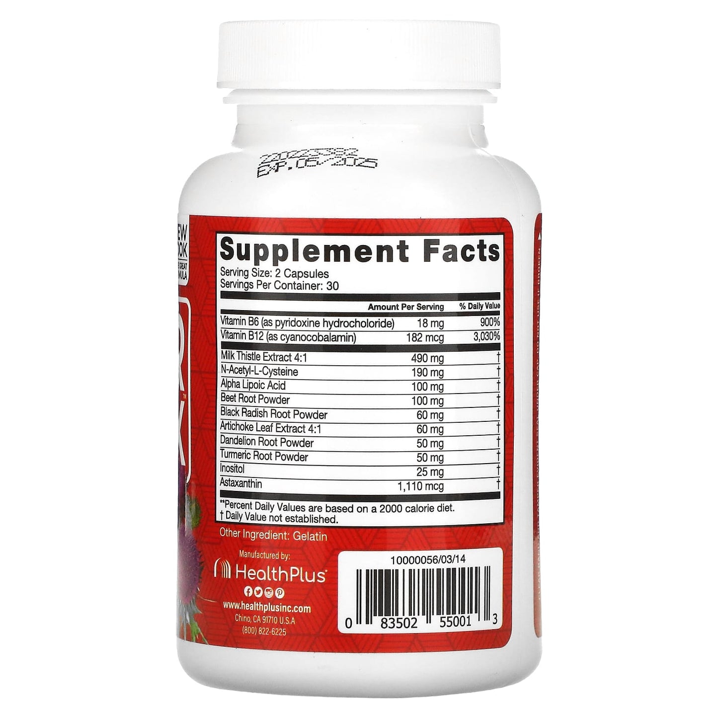 Health Plus, Liver Detox™, 60 Capsules