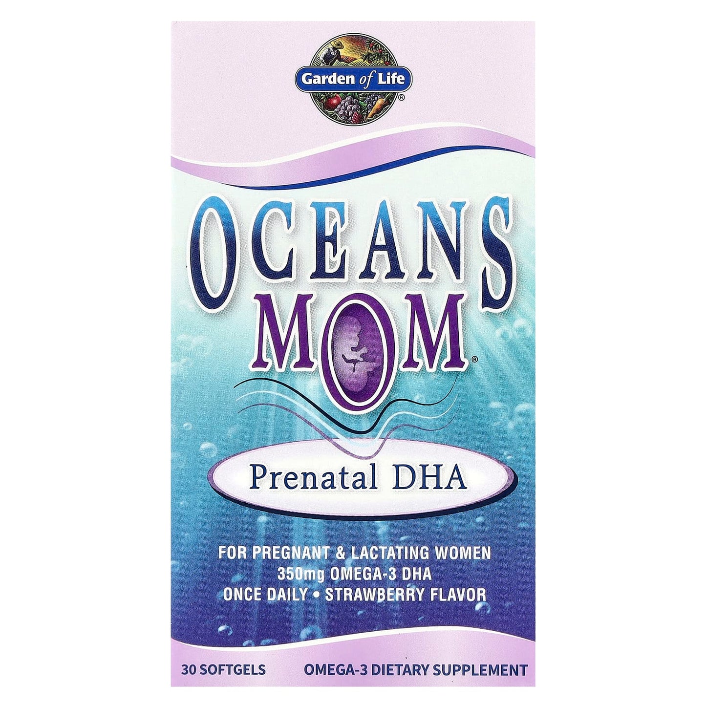 Prenatal DHA Supplement for Pregnant & Lactating Women by Garden of Life - Image 1