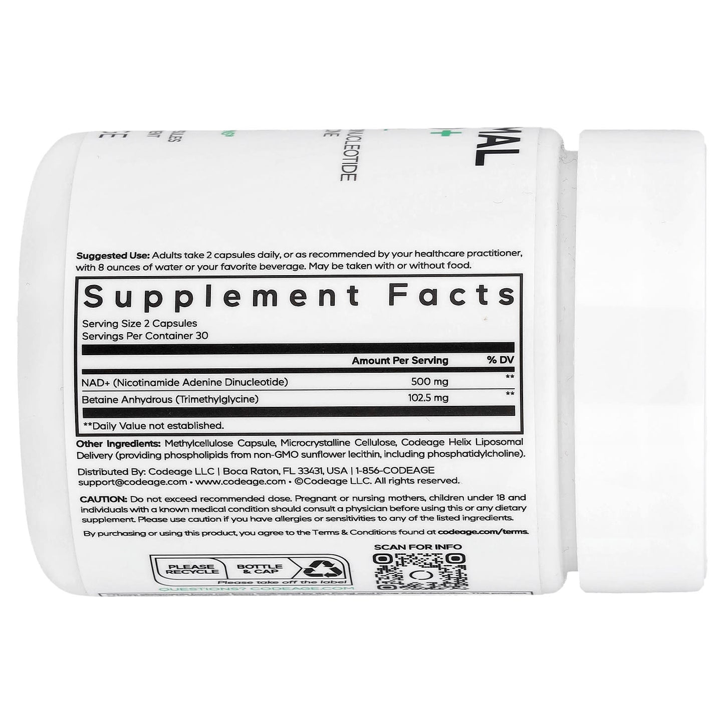 Unlock Eternal Youth with Codeage Liposomal NAD+ - Image 2