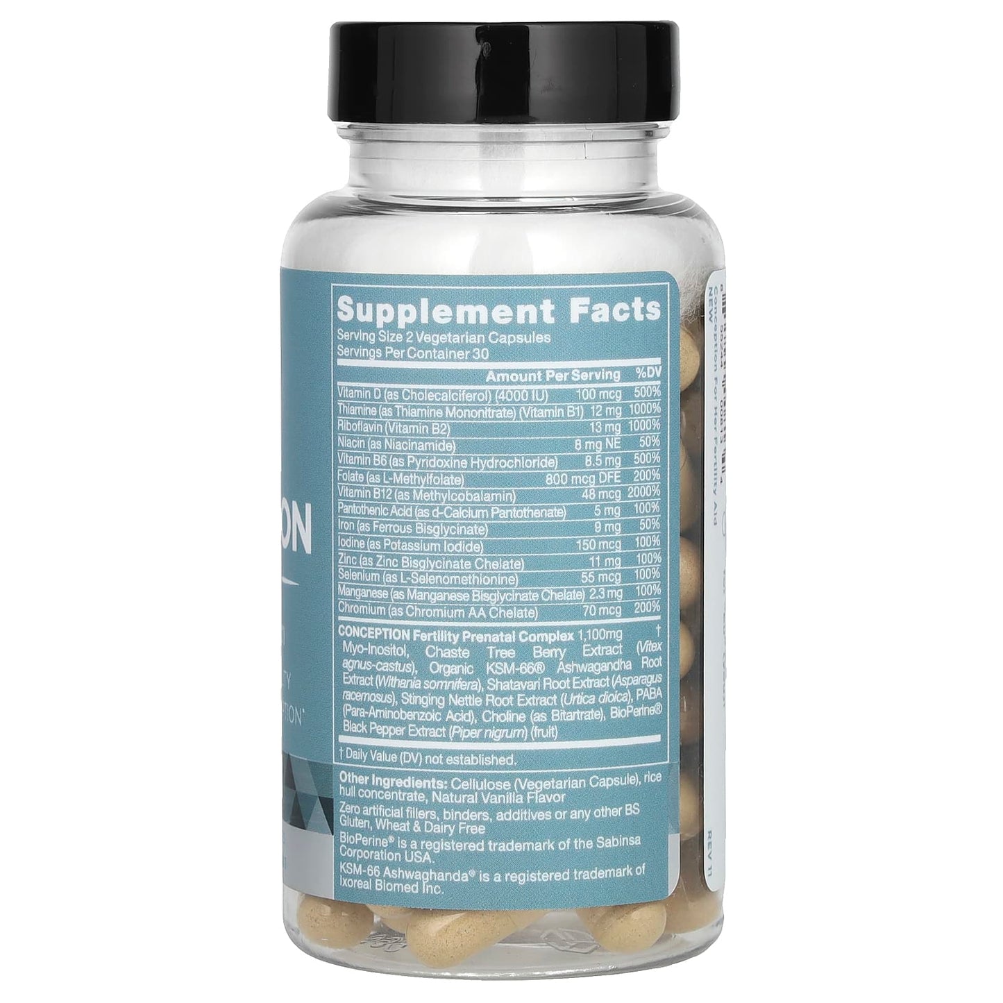 Natural Fertility Aid & Multi Vitamin Supplements for Women - Image 2