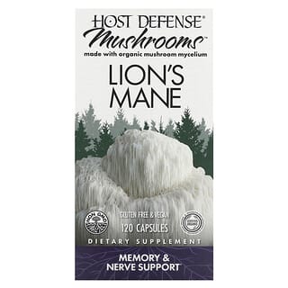 Lion's Mane Mushrooms by Host Defense - Memory & Mood Support