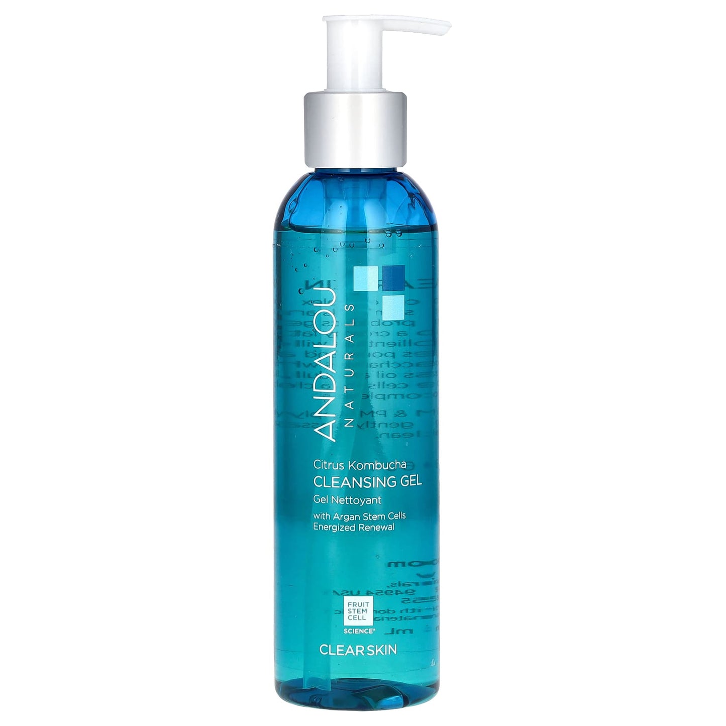 Clear Skin with Andalou Naturals Citrus Kombucha Cleansing Gel - Image 1