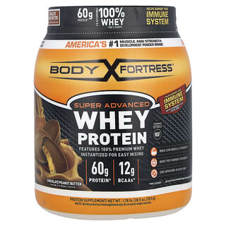 Chocolate Peanut Butter Body Fortress Super Advanced Whey Protein Powder