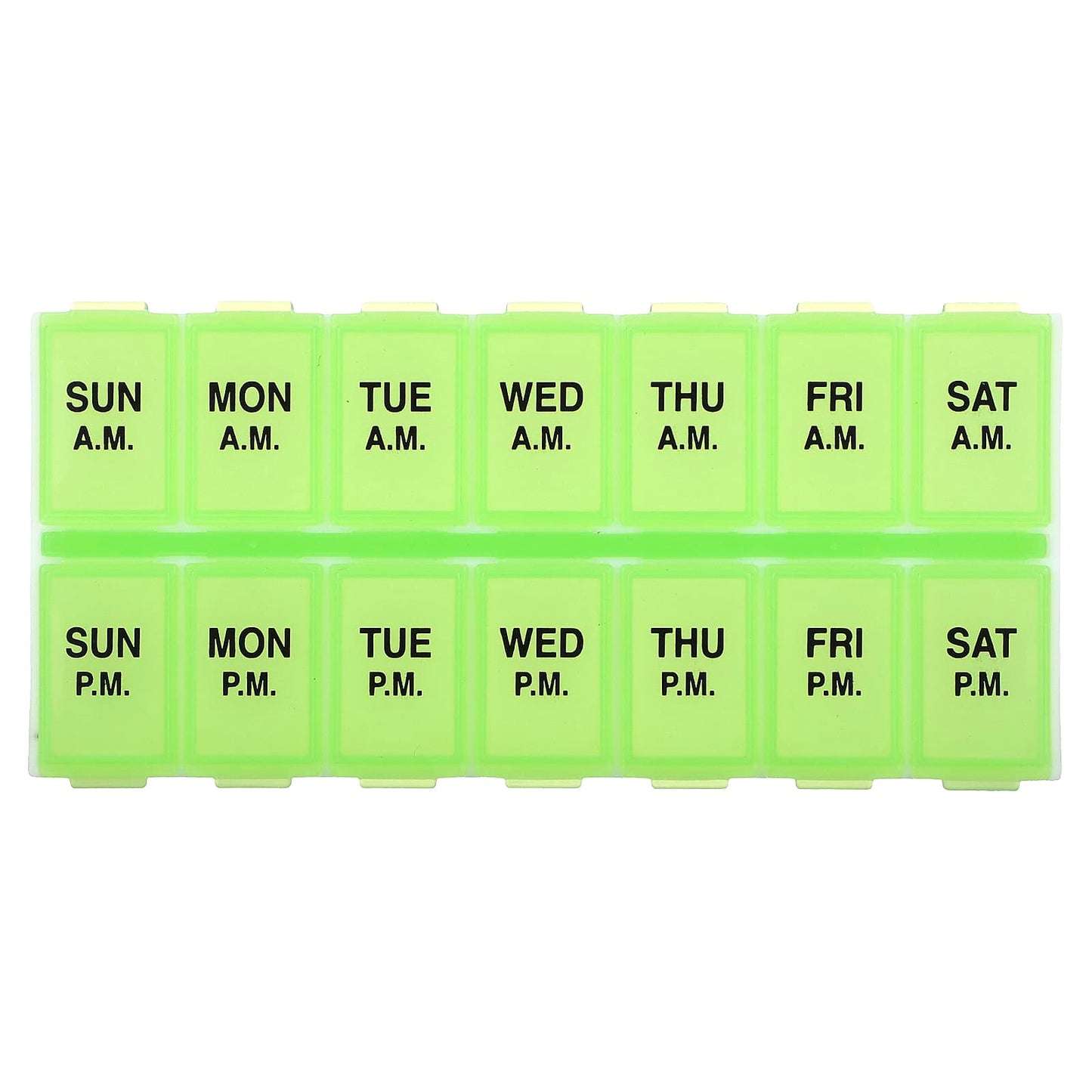 Ezy Dose Weekly AM/PM Pill Planner, Medium, 1 Count - Image 1