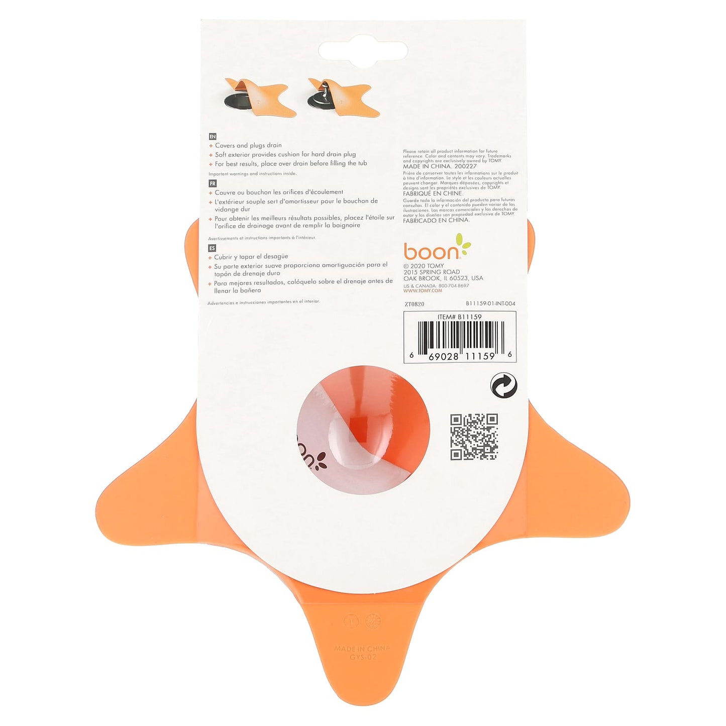 Boon Star Drain Cover for Toddlers - 6 Months & Up - Image 2