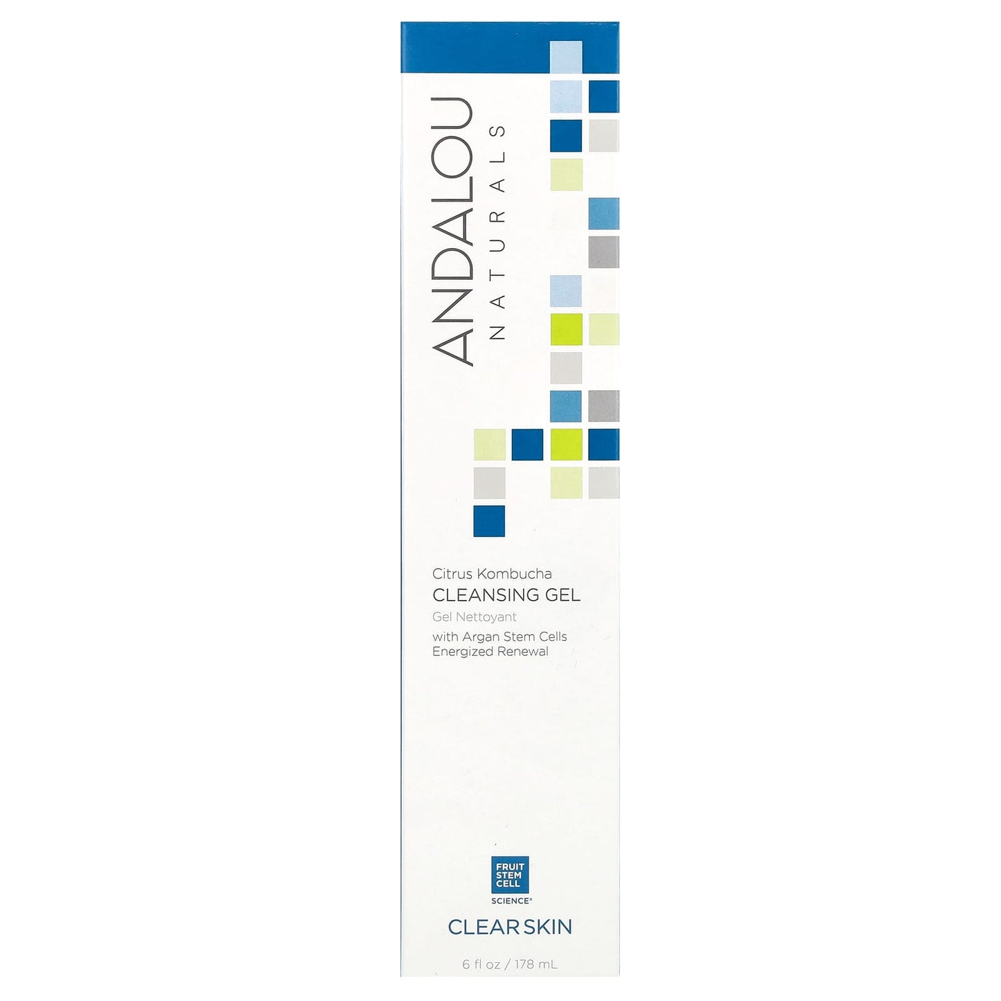 Clear Skin with Andalou Naturals Citrus Kombucha Cleansing Gel - Image 2