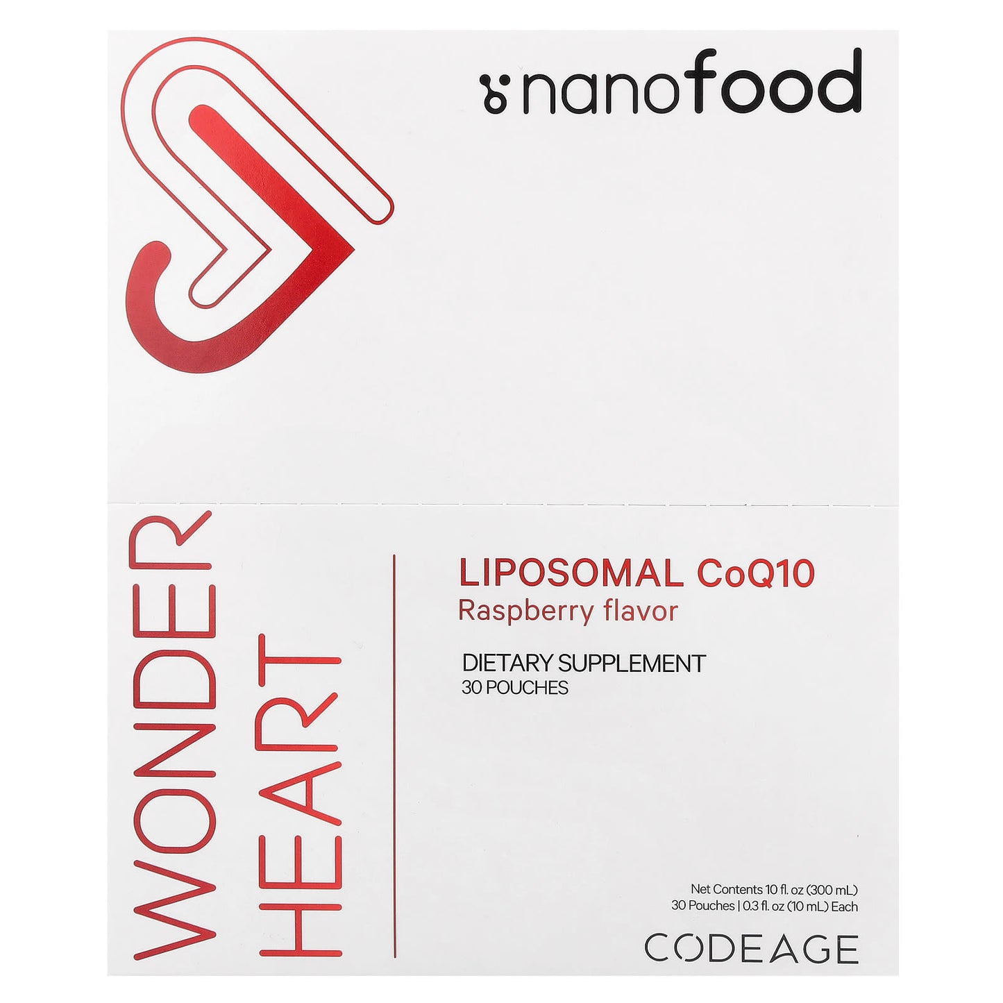 Codeage CoQ10 Liquid Supplement for Heart Health - 30 Sachets - Image 1