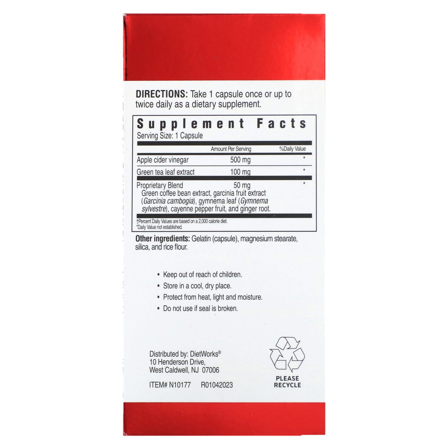 Accelerate Weight Loss with DietWorks Apple Cider Vinegar Capsules - Image 2