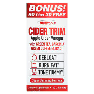 Accelerate Weight Loss with DietWorks Apple Cider Vinegar Capsules