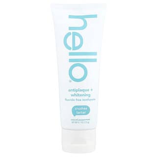 Natural Peppermint Toothpaste for Plaque Control & Whitening