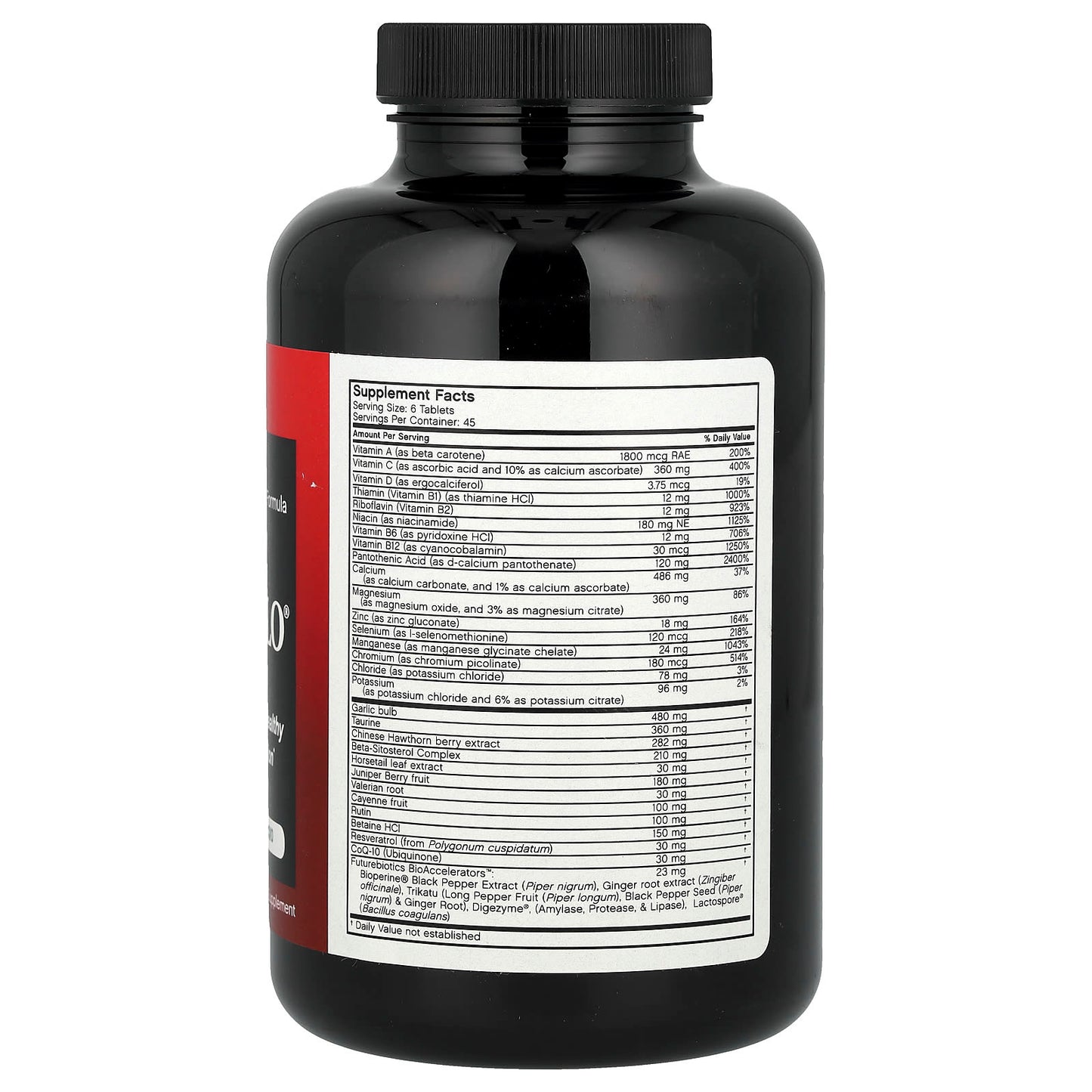 Support Heart Health with FutureBiotics Pressur-Lo Multi Vitamin - Image 2