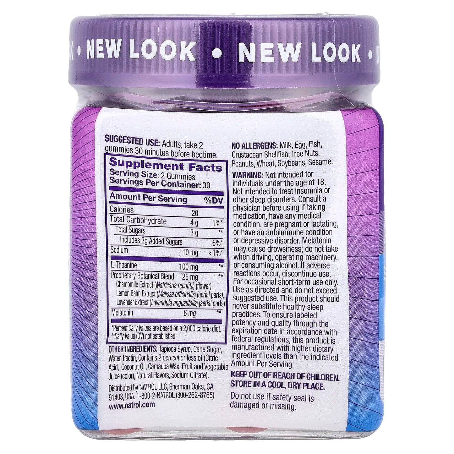 Natrol, Sleep+™ Calm Gummies, Strawberry, 60 Gummies