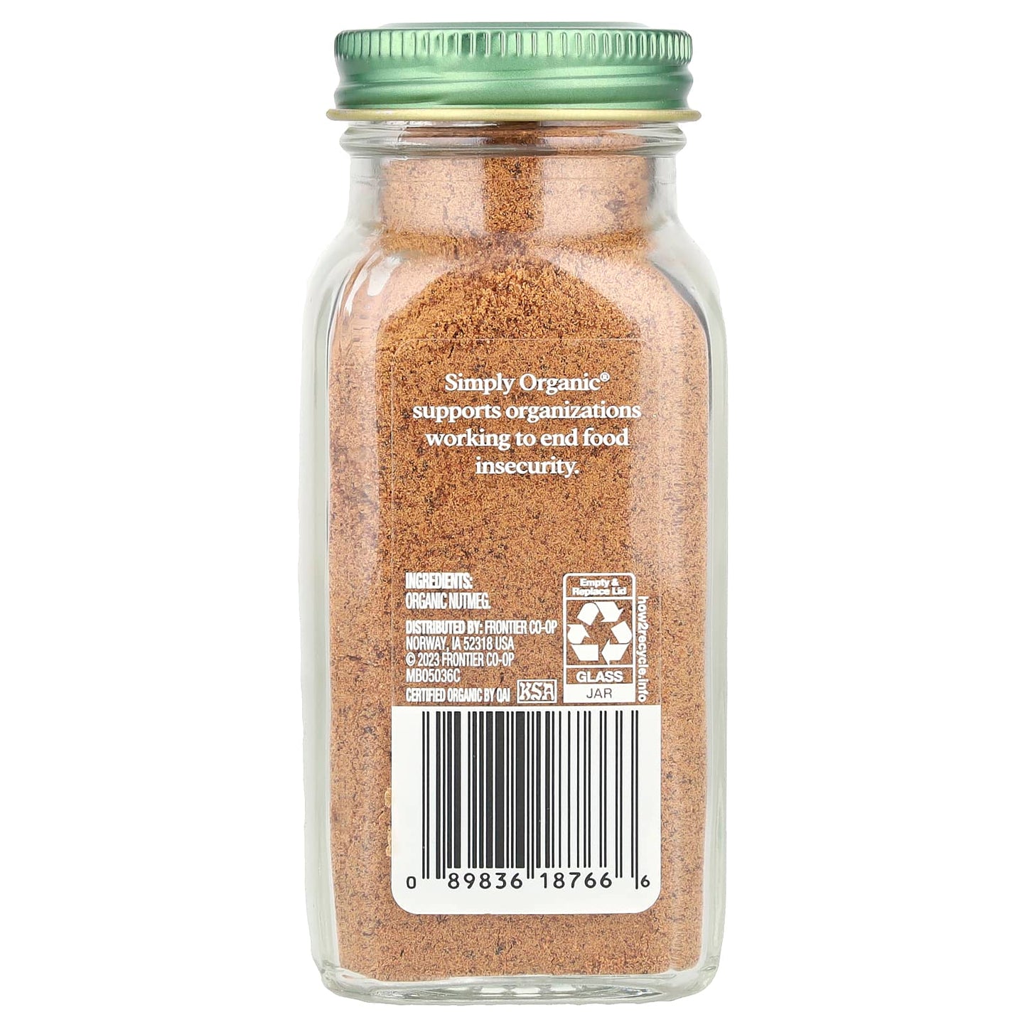 Simply Organic, Nutmeg, 2.3 oz (65 g) - Image 2
