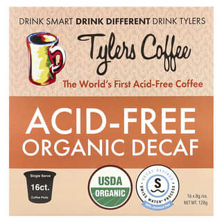 Acid-Free Organic Decaf Coffee Pods | 100% Chemicals Free