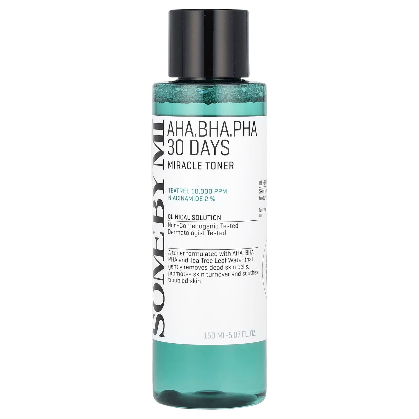 SOME BY MI, AHA. BHA. PHA 30 Days Miracle Toner, 5.07 fl oz (150 ml) - Image 1