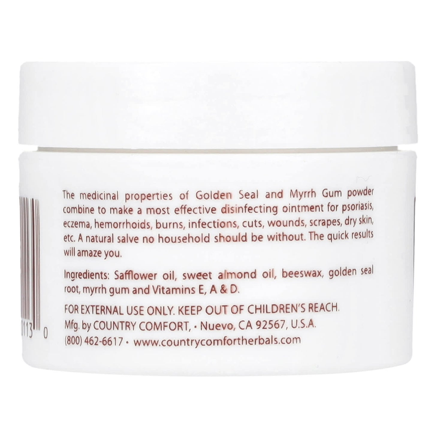 Golden Seal & Myrrh Ointment for Psoriasis, Eczema, Burns & More - Image 2