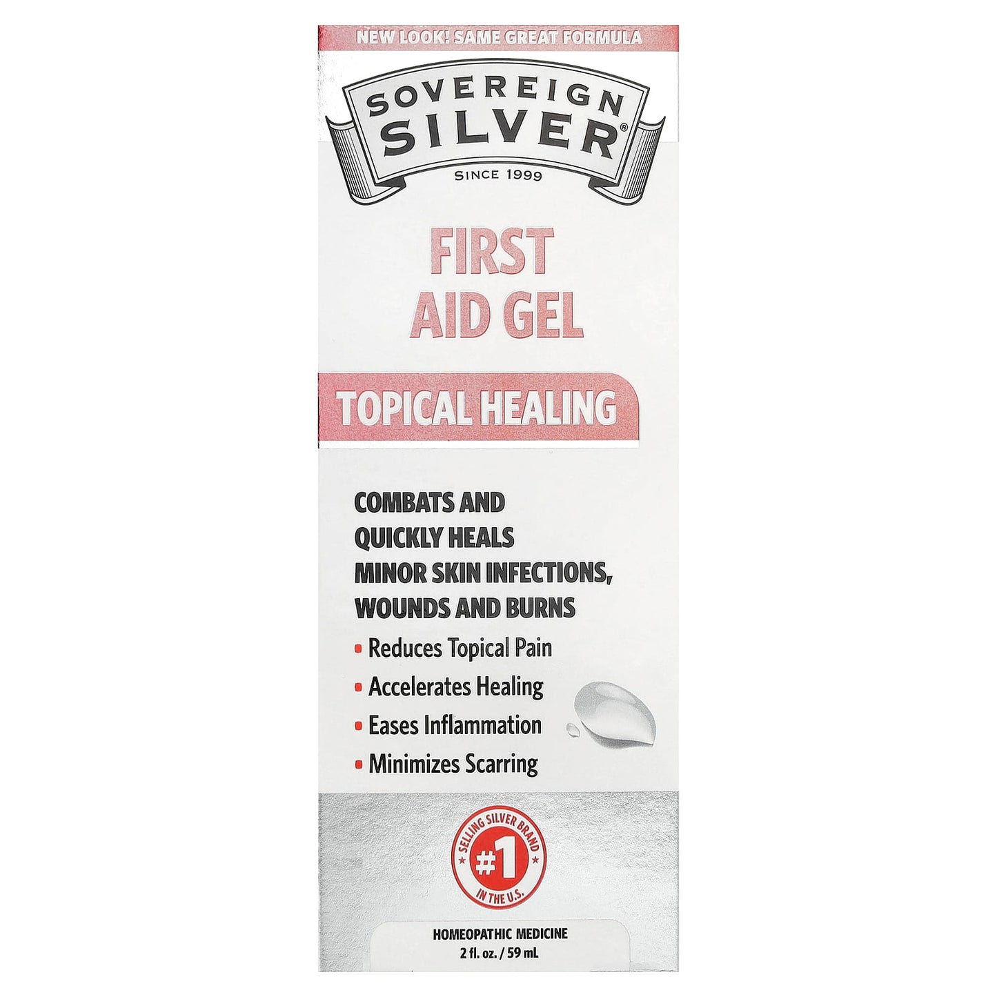 Sovereign Silver, First Aid Gel, 2 fl oz (59 ml) - Image 1