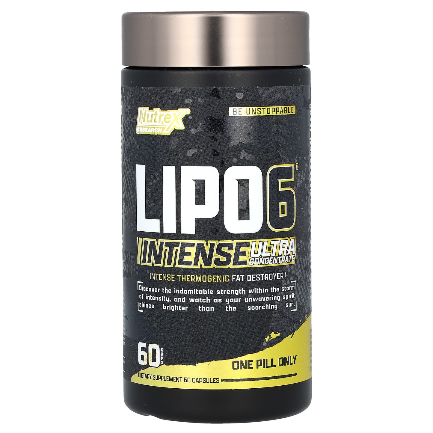 Nutrex Research, LIPO 6, Intense, Ultra Concentrate, 60 Capsules - Image 1