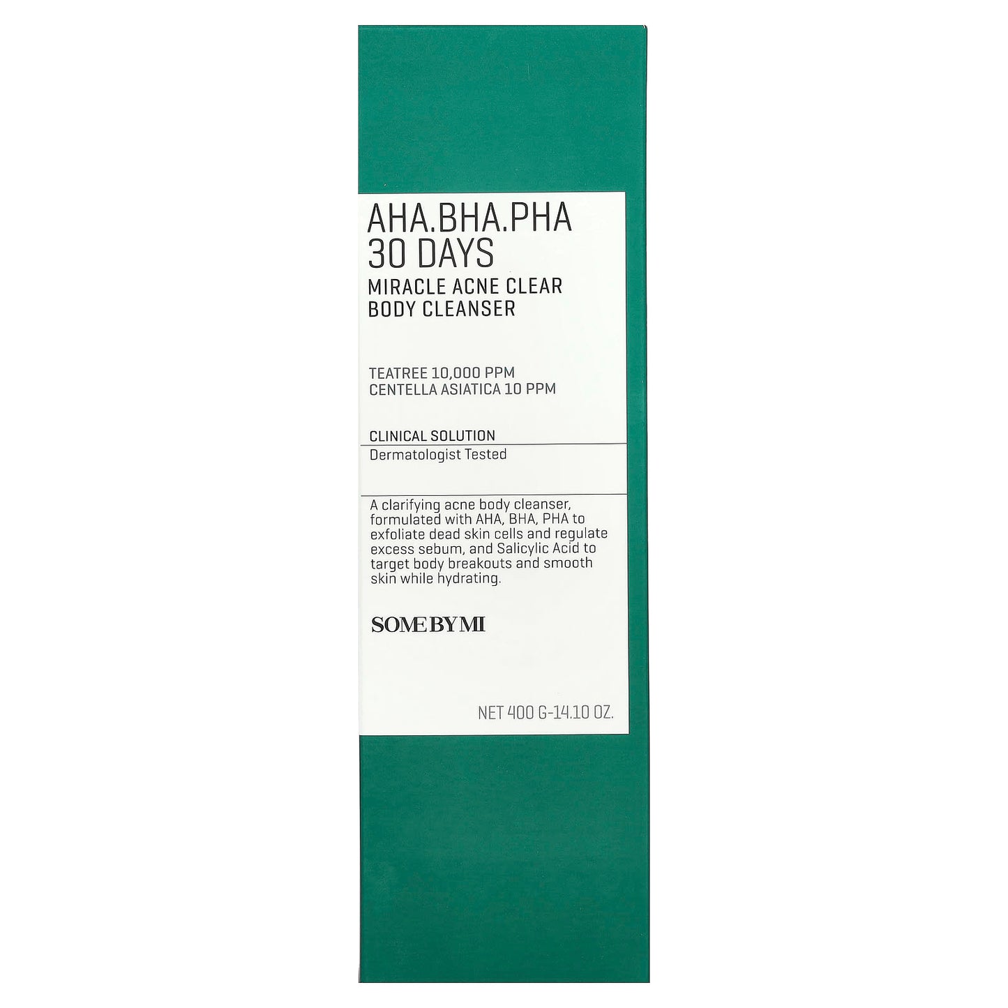 SOME BY MI, AHA. BHA. PHA 30 Days Miracle Acne Clear Body Cleanser, 14.10 oz (400 g) - Image 2
