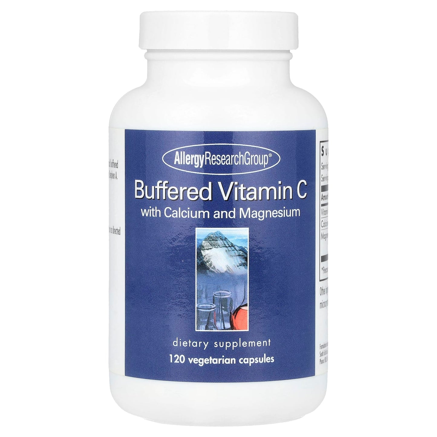 Boost Immune Function with Buffered Vitamin C Capsules by Allergy Research Group - Image 1