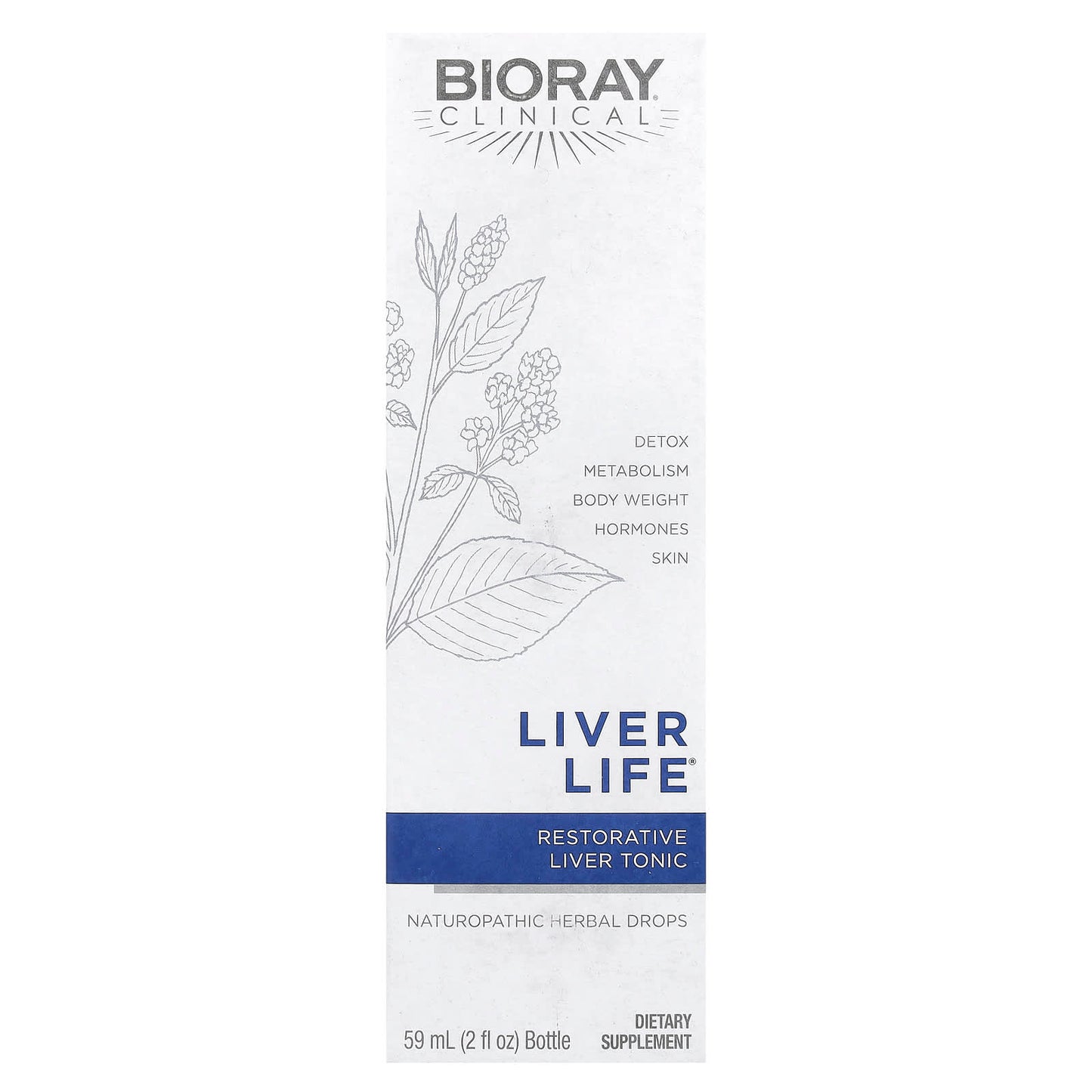 Liver Support Tonic by Bioray - Detoxify & Rejuvenate Your Body - Image 1