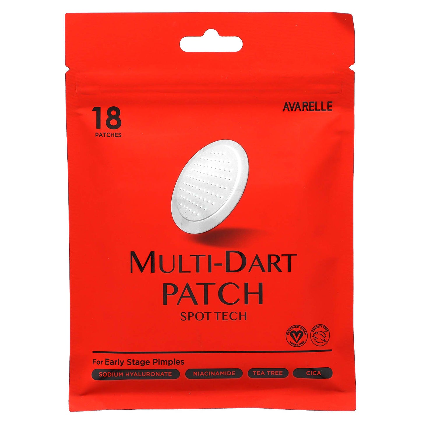 Avarelle Multi-Dart Patches for Early Stage Pimples - 18 Patches - Image 1