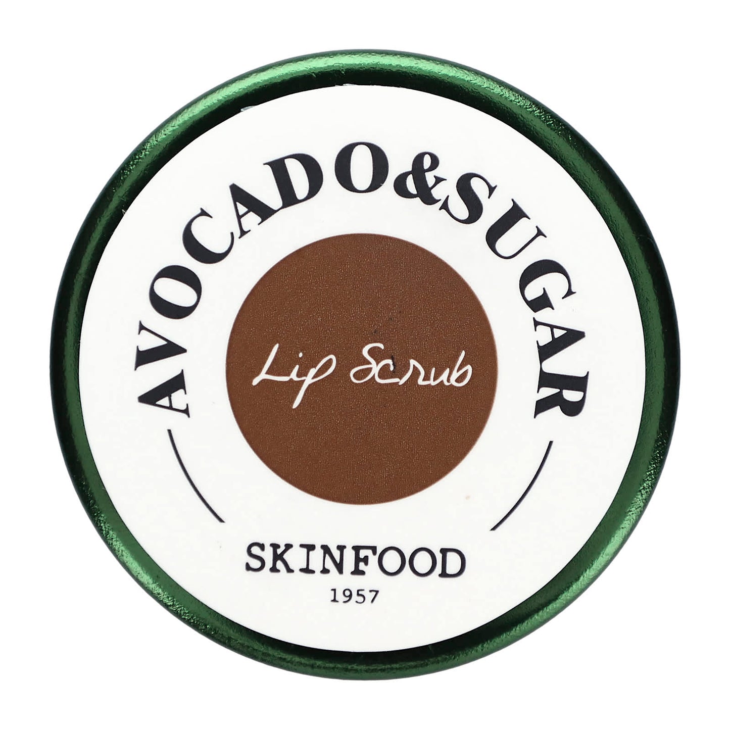 SKINFOOD, Lip Scrub, Avocado & Sugar, 0.5 oz (14 g) - Image 1