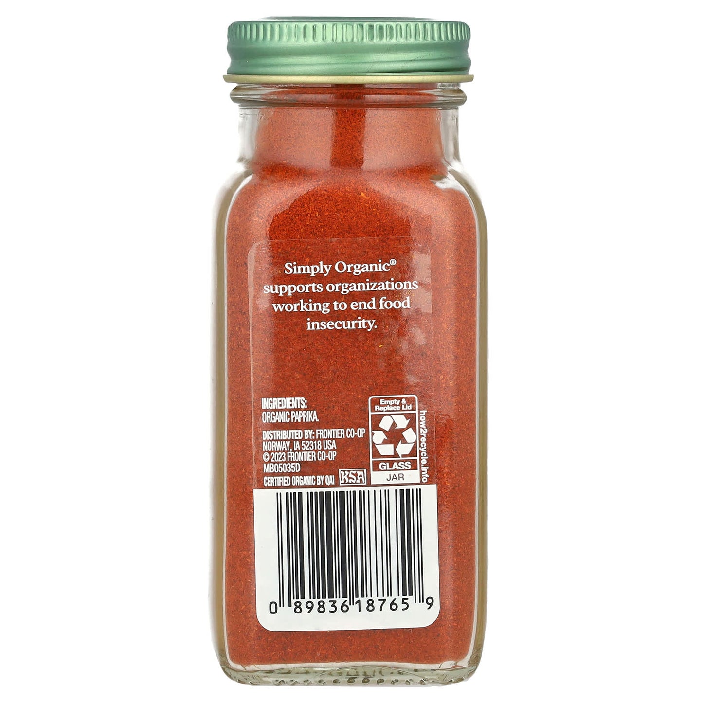 Simply Organic, Paprika, 2.96 oz (84 g) - Image 2