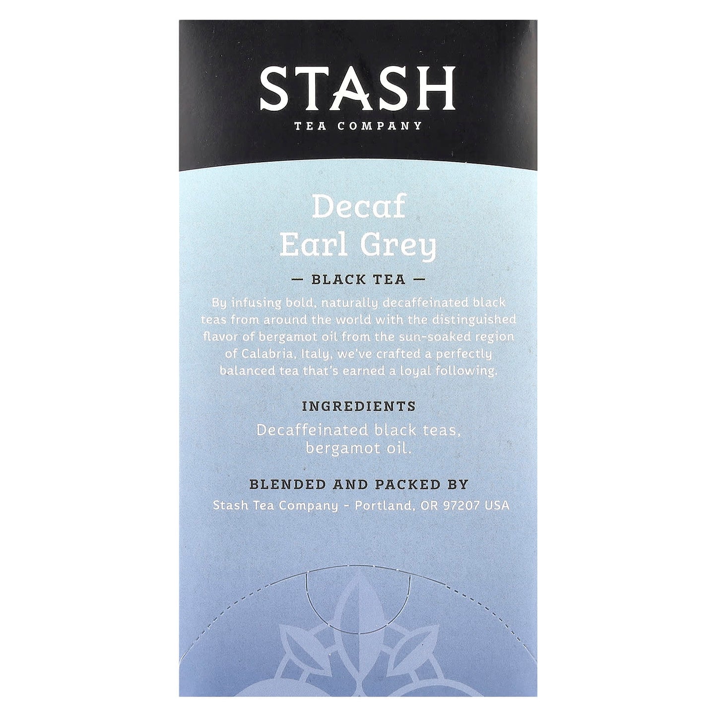 Stash Tea, Black Tea, Decaf Earl Grey, 18 Tea Bags, 1.1 oz (33 g) - Image 2