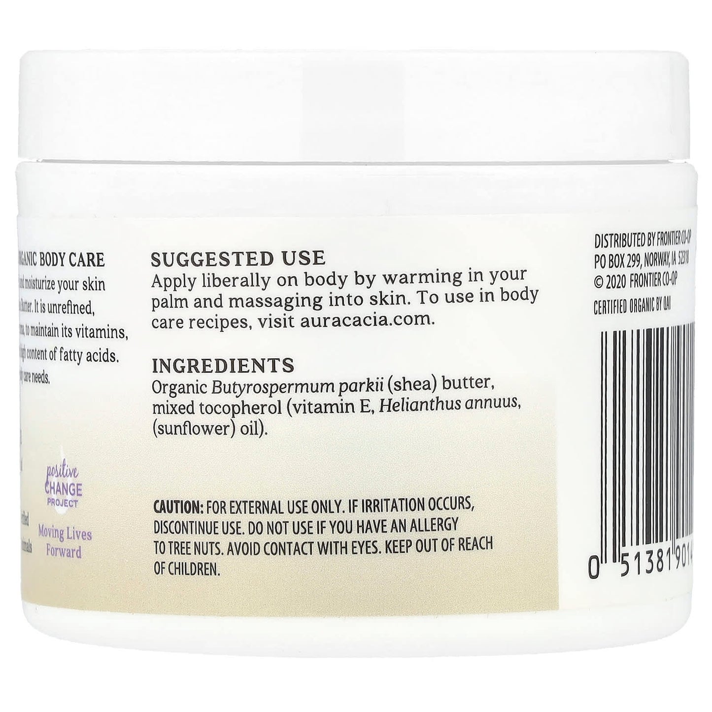 Organic Shea Butter for Smooth, Nourished Skin by Aura Cacia - Image 2
