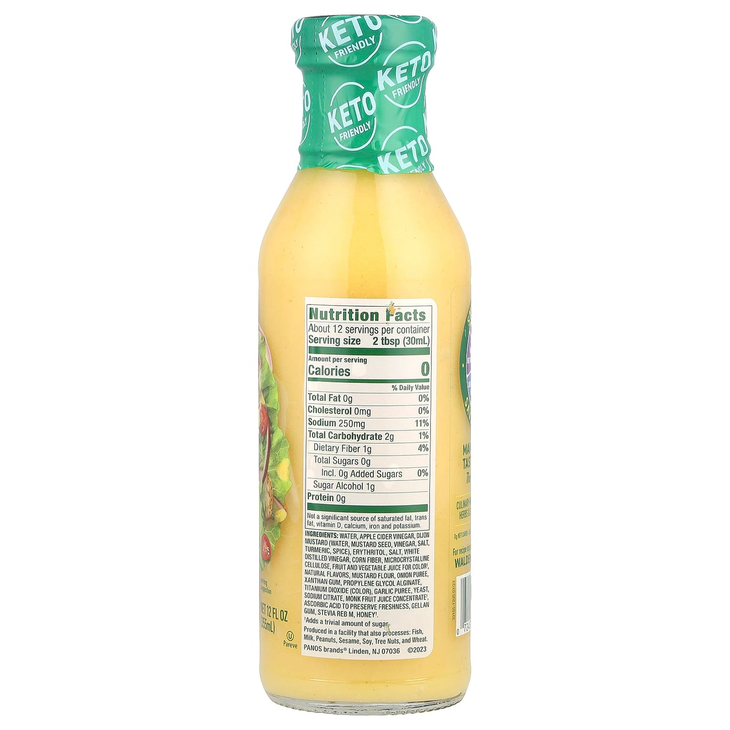 Walden Farms, Honey Dijon Dressing, 12 fl oz (355 ml) - Image 2