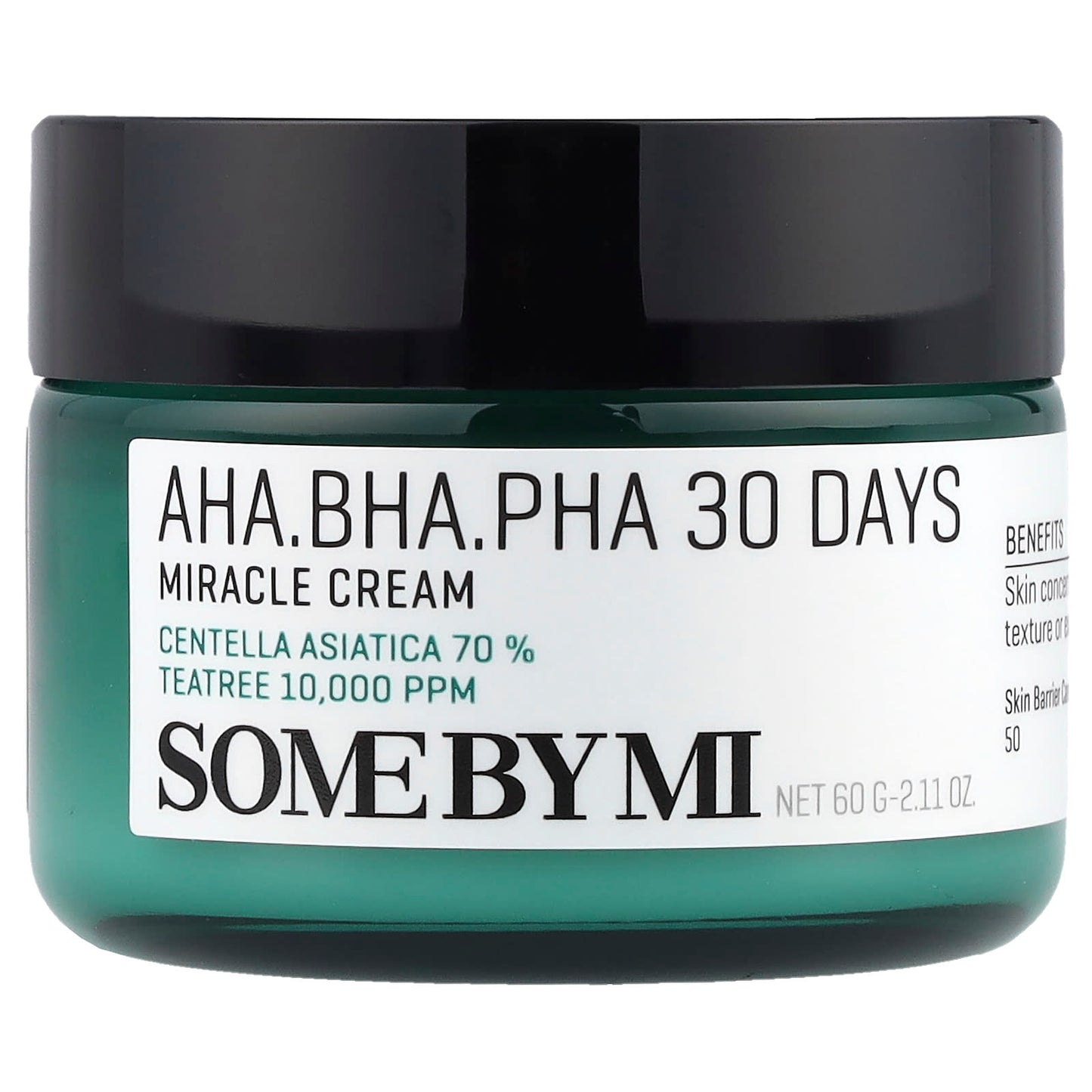 SOME BY MI, AHA. BHA. PHA 30 Days Miracle Cream, 2.11 oz (60 g) - Image 1