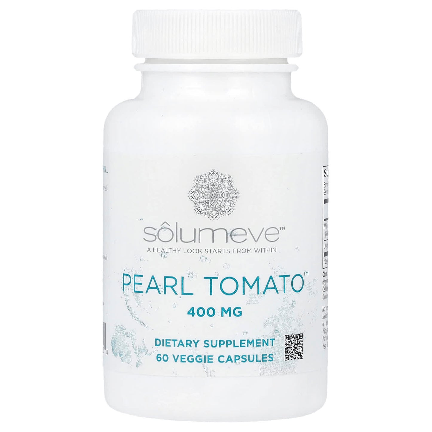 Pearl Tomato Skin Hydration & Anti-Aging Supplement 60 Veggie Capsules - Image 1