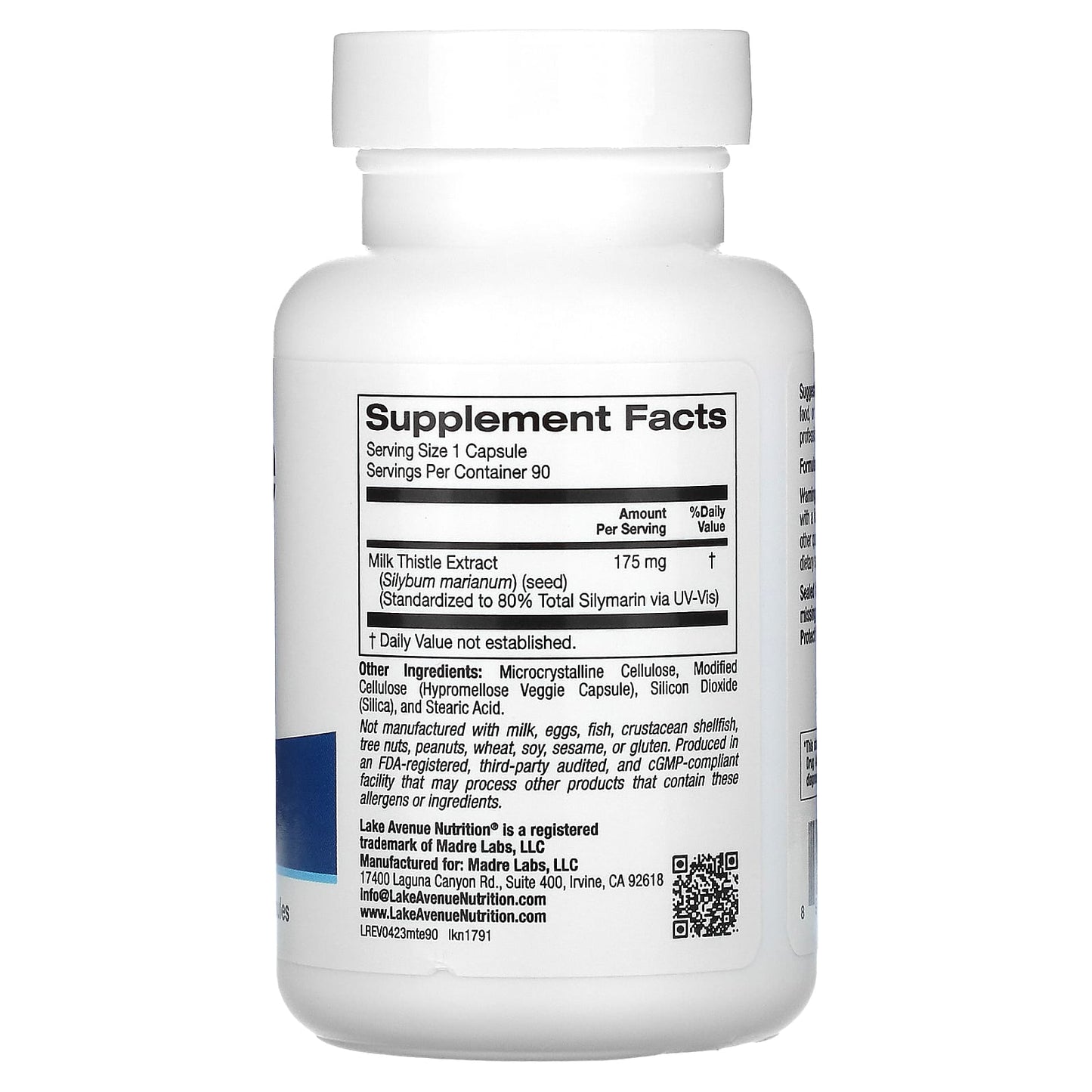 Milk Thistle Extract by Lake Avenue Nutrition - Supports Liver Health & Function - Image 2