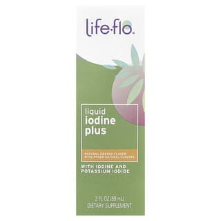 Optimize Thyroid Health with Life-flo Liquid Iodine Plus - Natural Orange
