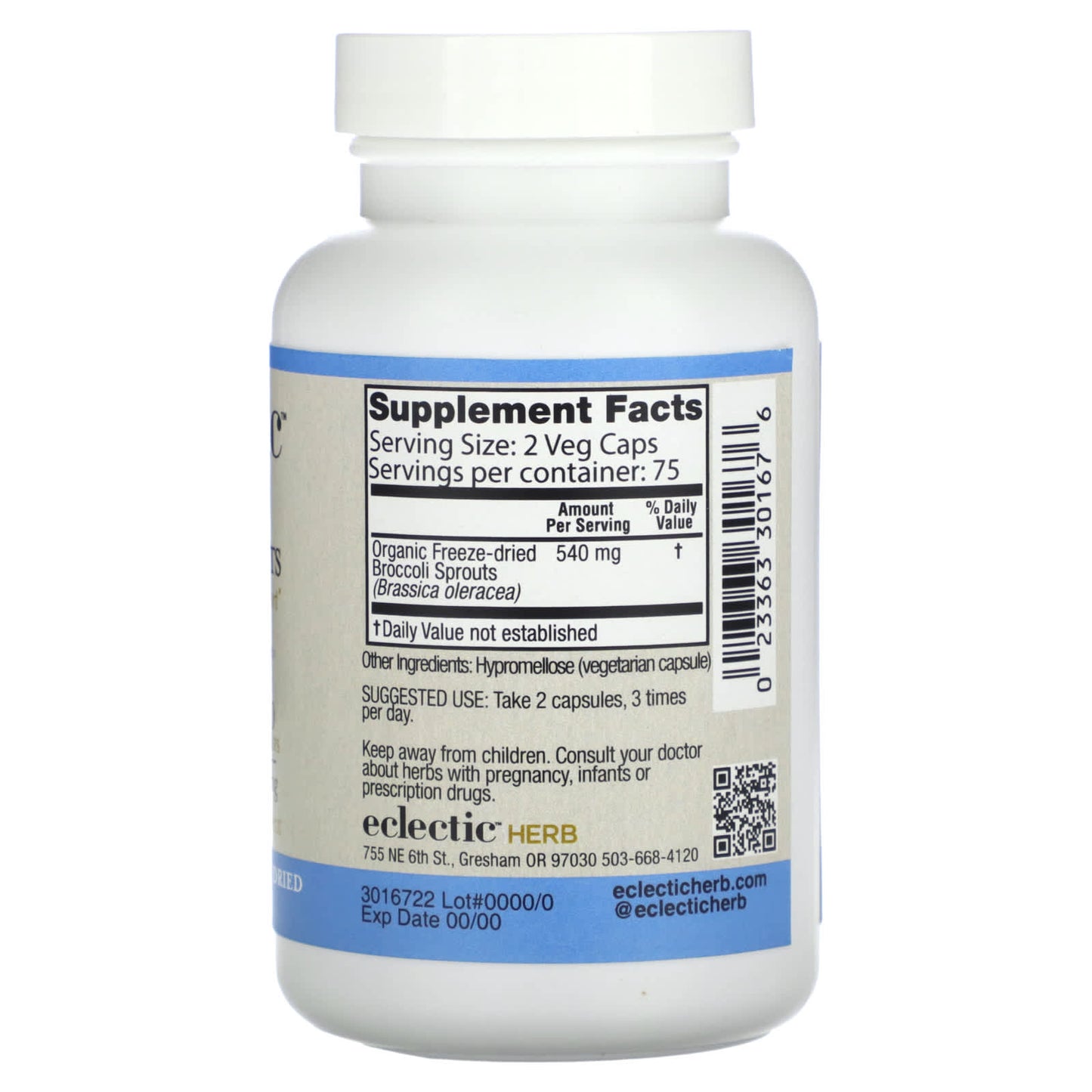 Boost Detox Support with 100% Freeze Dried Broccoli Sprouts Capsules - Image 2
