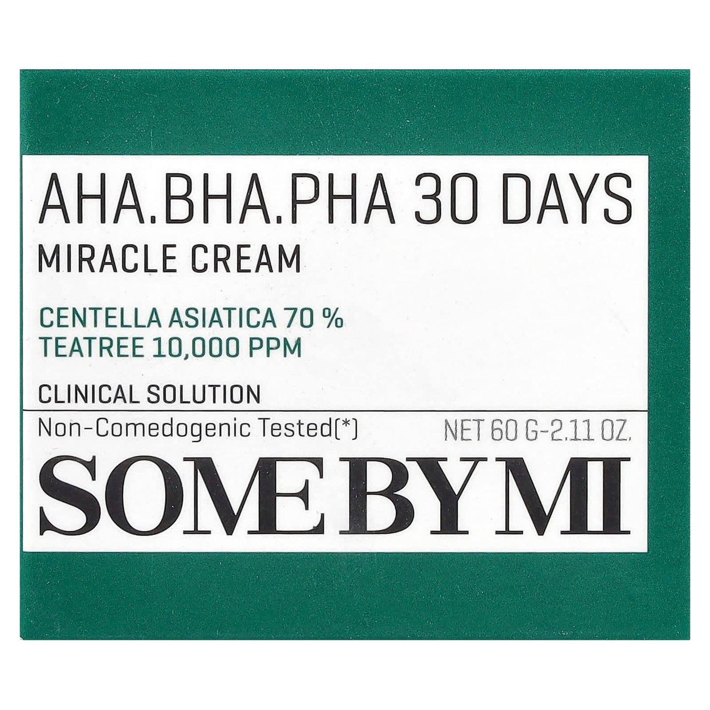 SOME BY MI, AHA. BHA. PHA 30 Days Miracle Cream, 2.11 oz (60 g) - Image 2