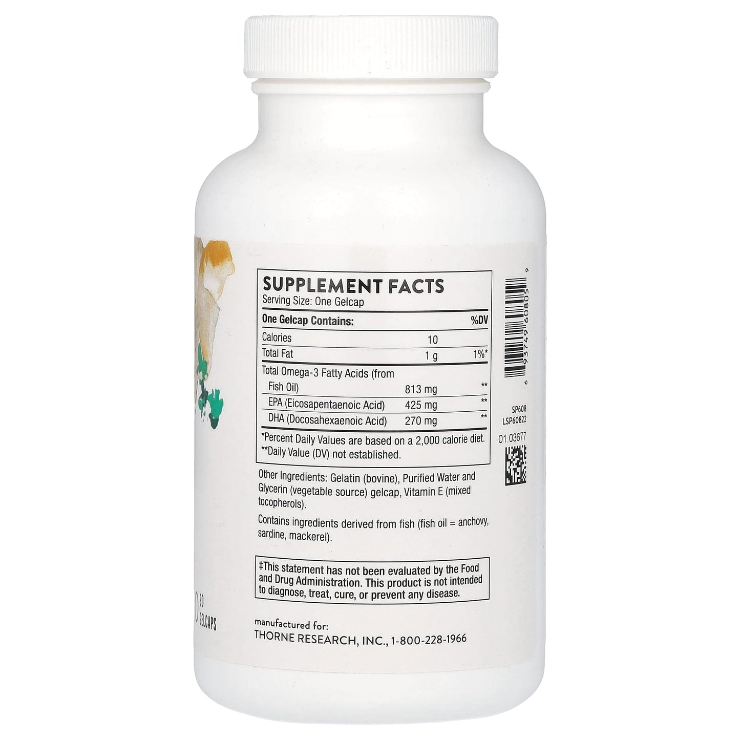 Thorne, Super EPA, 90 Gelcaps - Image 2