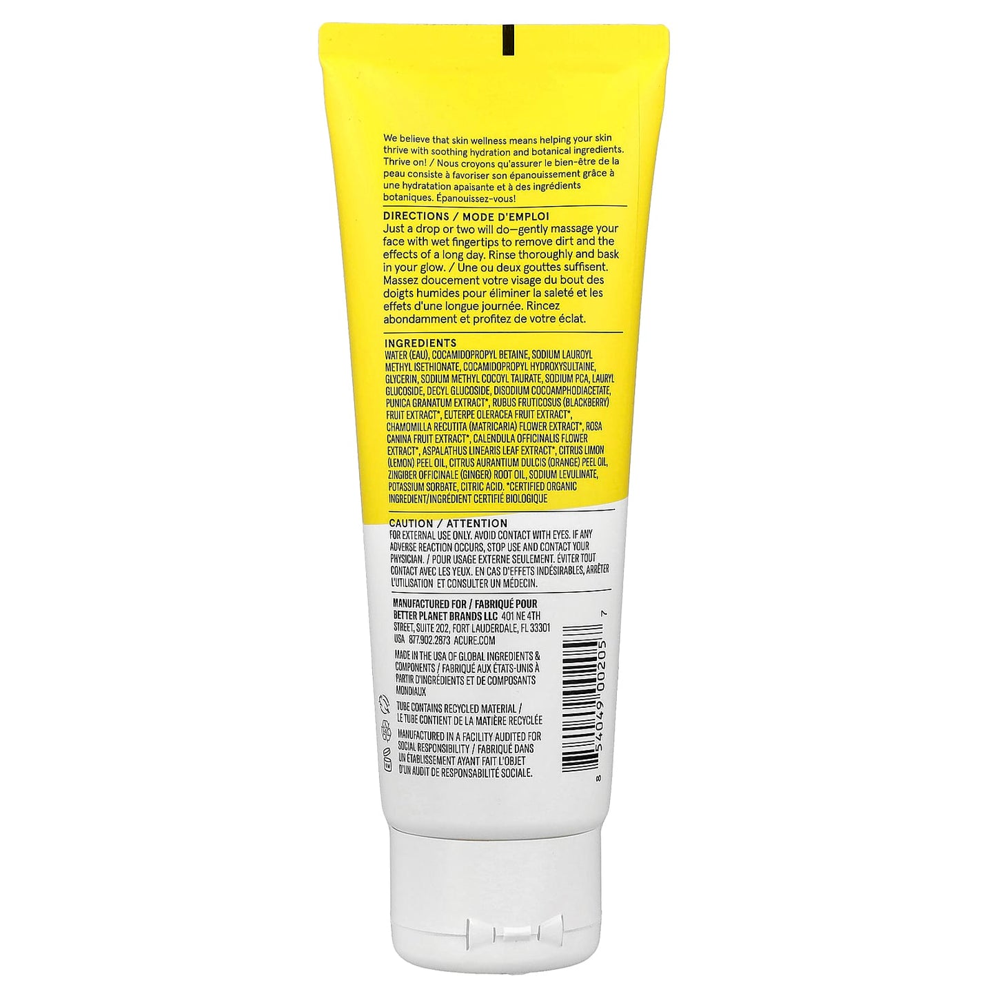 Brighten Your Radiance with Acure's Vegan Cleansing Gel - Image 2