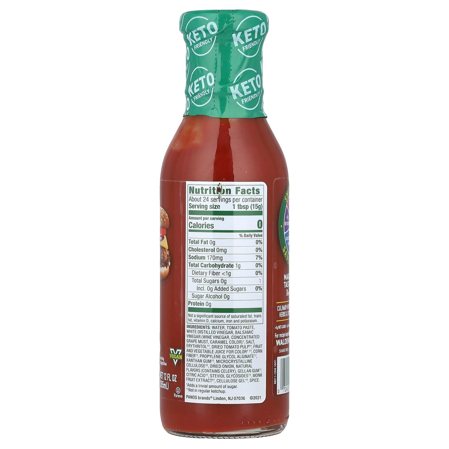 Walden Farms, Ketchup, 12 fl oz (355 ml) - Image 2