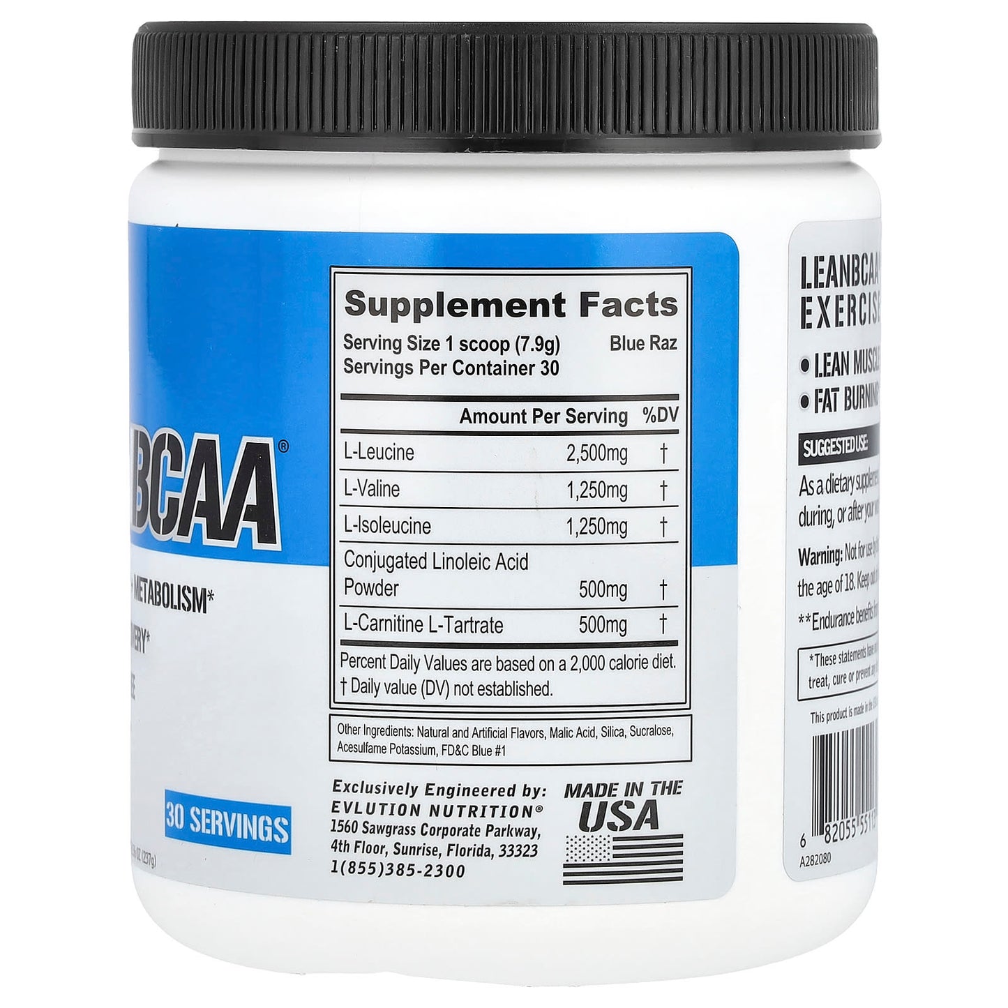 EVLution Nutrition Lean BCAA for Muscle Recovery & Endurance - Image 2