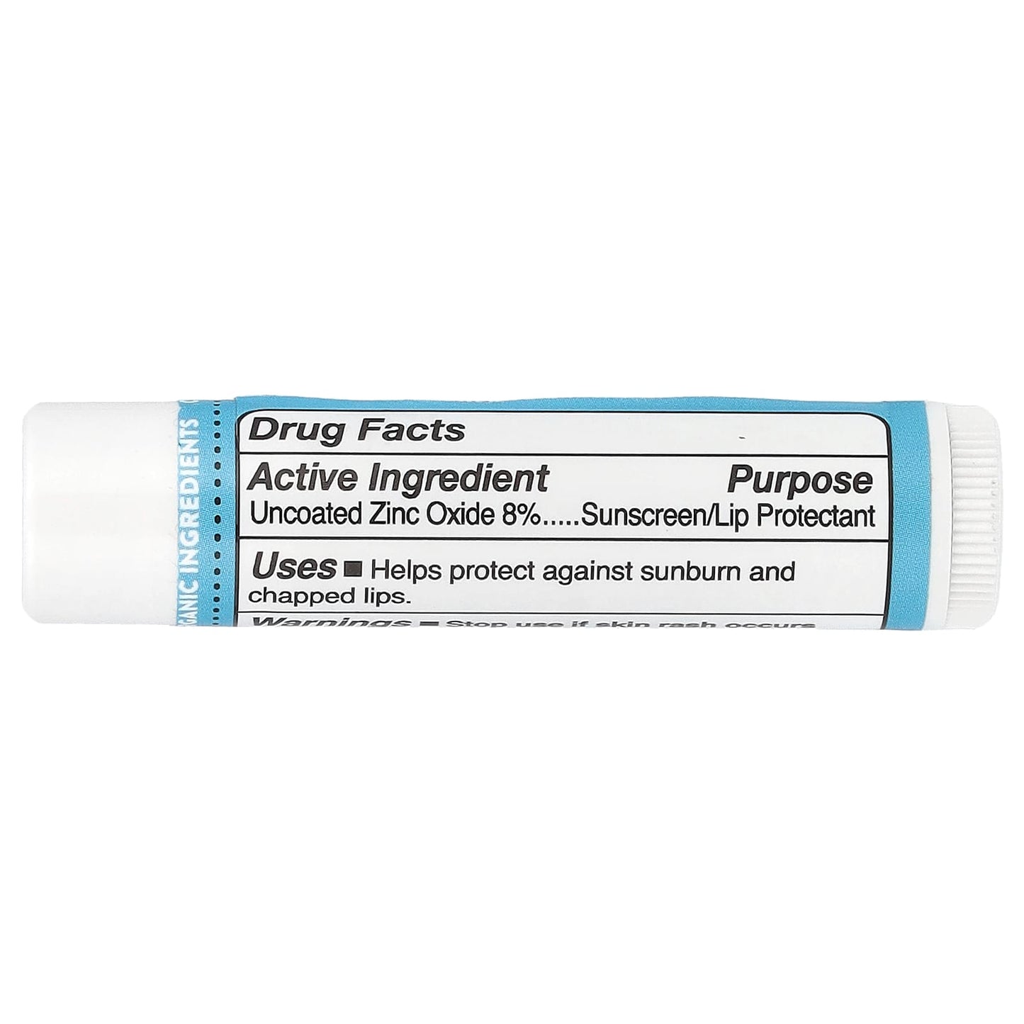 Badger Unscented SPF 15 Lip Balm, 0.15 oz - Cruelty Free & Organic - Image 2