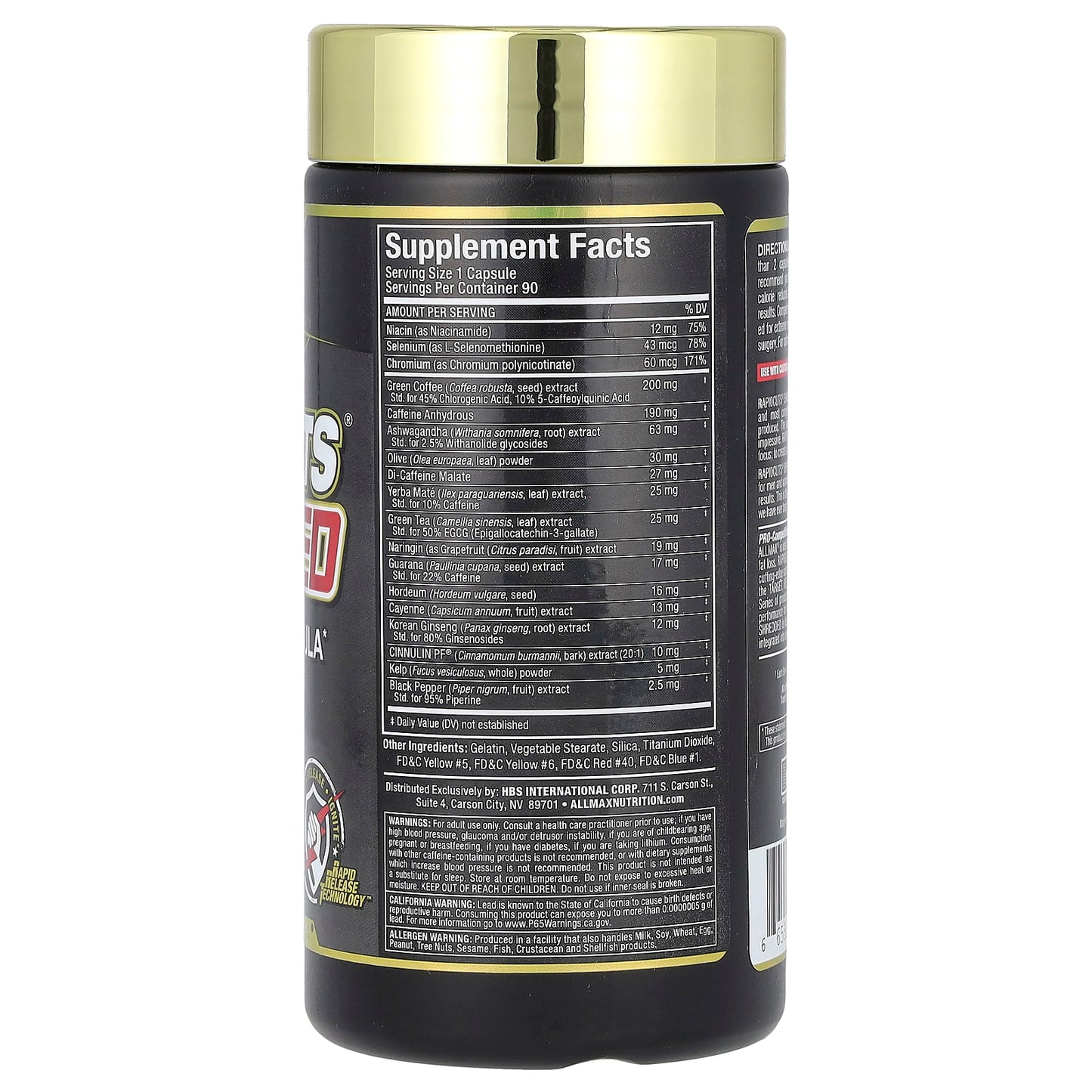 Rapidcuts® Shredded - Thermogenic Formula for Extreme Fat Loss - Image 2