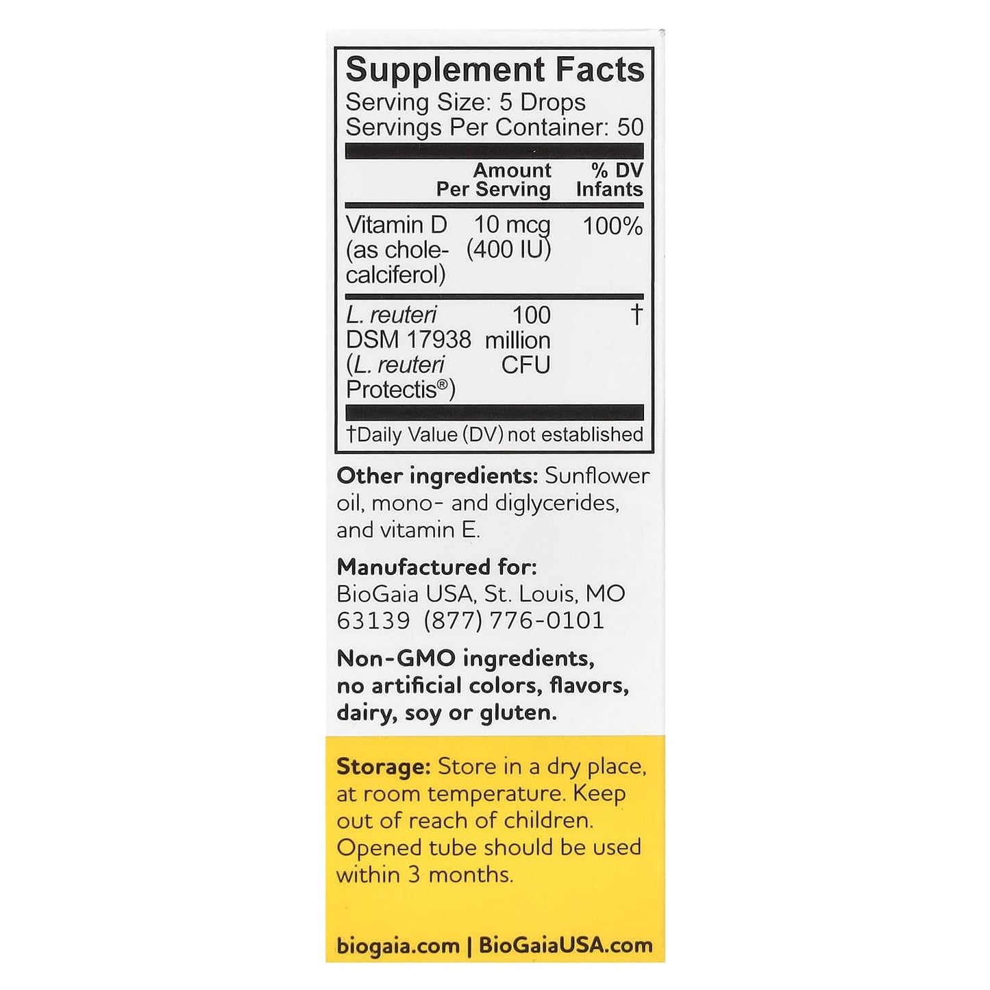 BioGaia Protectis Baby Probiotic Drops for Colic Relief & Digestive Health - Image 2