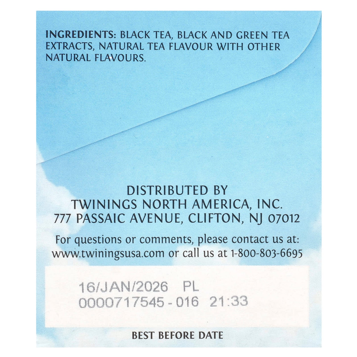 Twinings, Cold Brewed Iced Tea, Unsweetened Black Tea, English Classic, 20 Single Serve Tea Bags, 1.41 oz (40 g) - Image 2