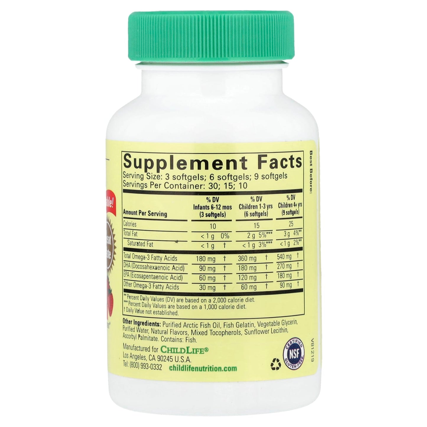 ChildLife Pure DHA for Kids - Natural Brain Development Supplement - Image 2