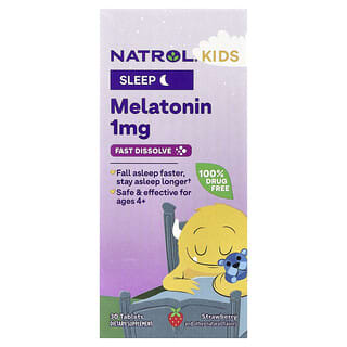 Natrol Kids Melatonin Fast Dissolve Strawberry 30 Tablets