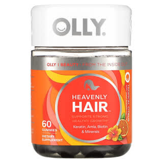 Boost Beautiful Hair with OLLY Tropical Citrus Gummies $15.99