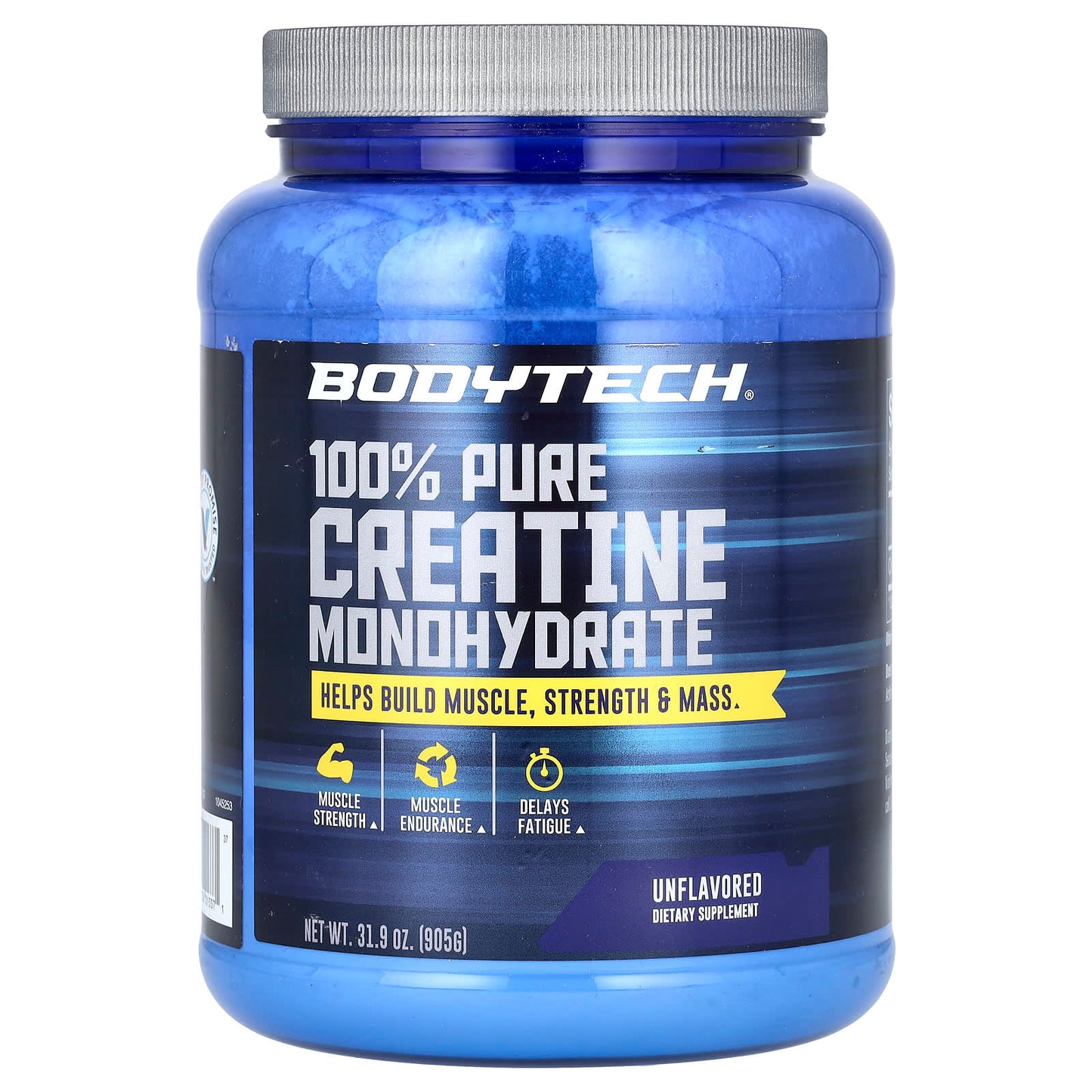 BodyTech, 100% Pure Creatine Monohydrate, Unflavored, 31.9 oz (905 g)